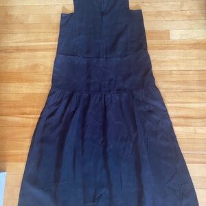 Everlane black maxi dress size medium